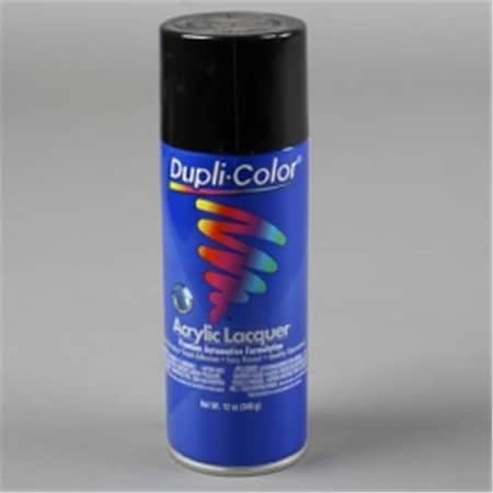 Krylon DAL1677 12 oz Dupli Color General Purpose Lacquer Paint, Gloss Black DUPDAL1677